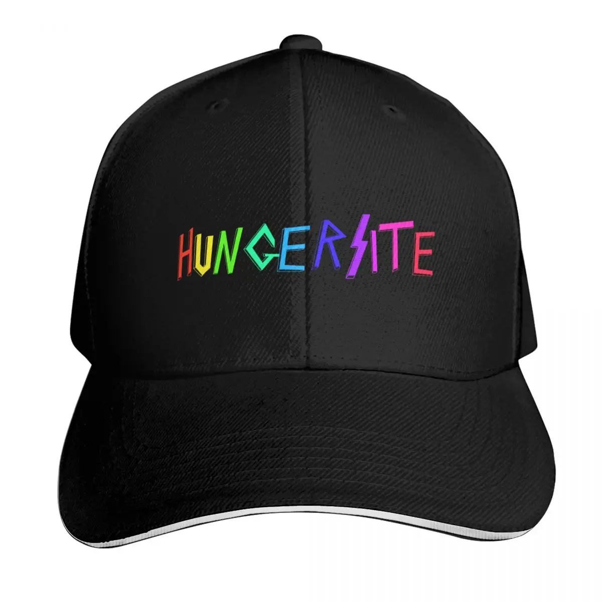 Hungersite Goose The Band Slayer Rainbow Jam Baseball Cap Casual Daily Wear Quick Dry Performance Cotton Twill Breathable