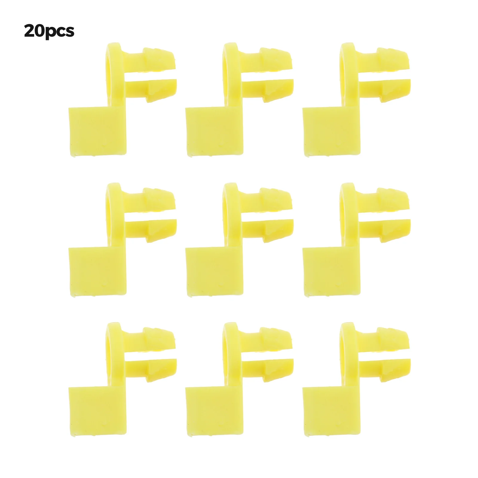 20Pcs Central Control Lock Clasp Car Door Lock Hook Clip General Motors Small Lock Button Plastic Rivet Fasteners Retainers