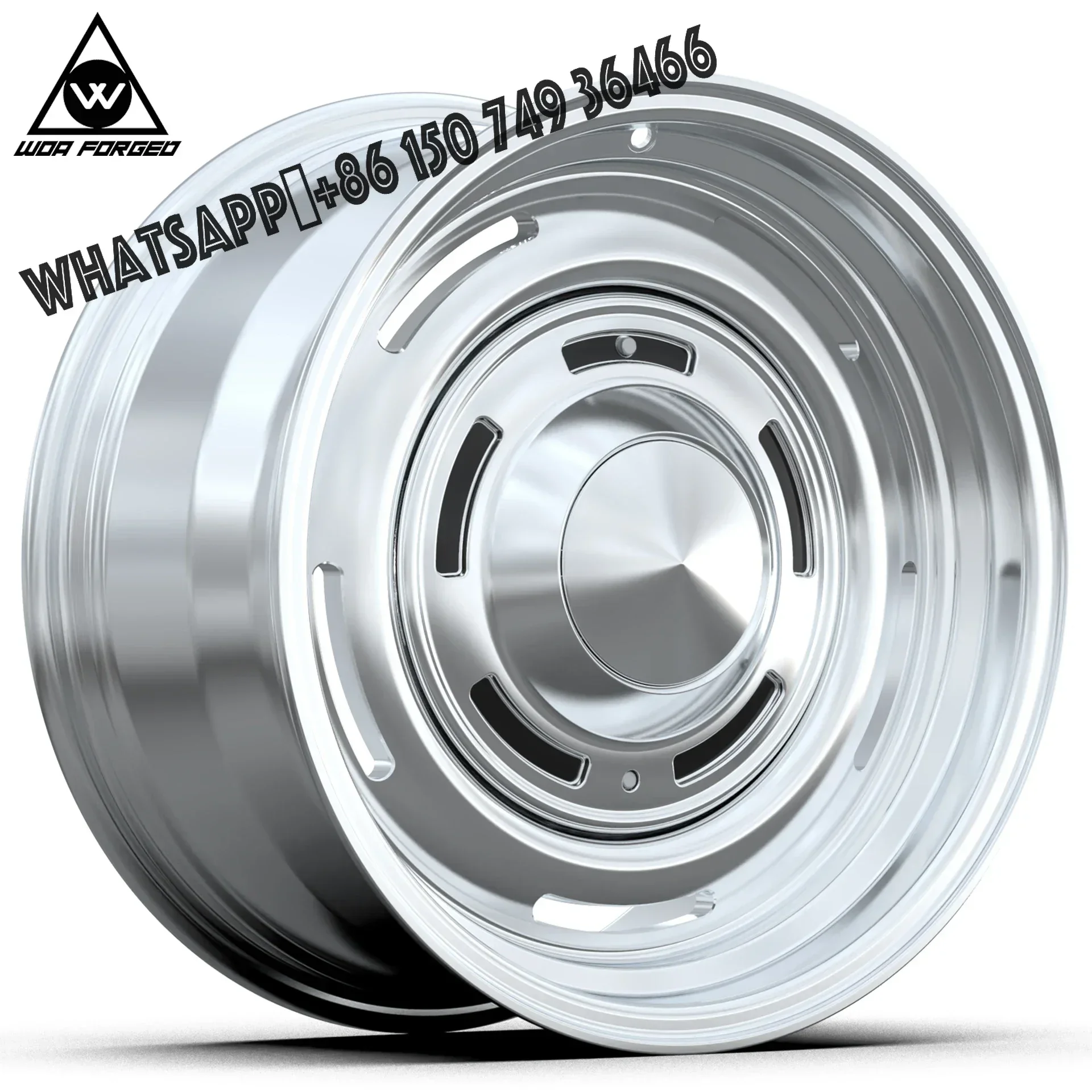 

Wheels Polished Mirror Effect Popular Forged Aluminum Customized for MINI VW Beetle Metway BJ40 /DMAX/F150 Lightweight Offroad