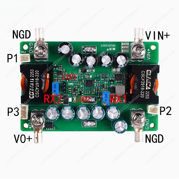 2800W High-power DC-DC Boost Module with Constant Voltage and Current Adjustable Input 14-90V and Output 18-140V