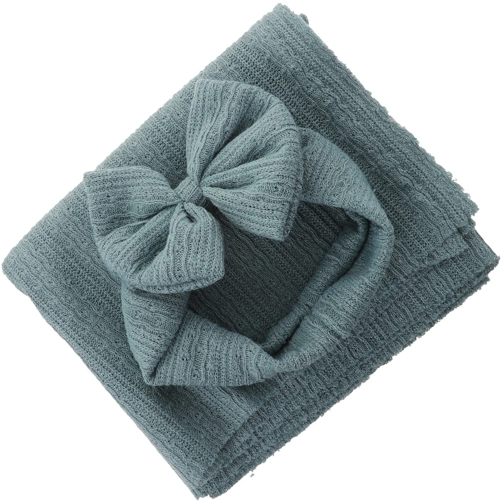 

Комплект из 1 предмета: пеленка-кокон и повязка на голову для новорожденных мальчиков и девочек, мягкая, эластичная, для фотосессий, моющаяся