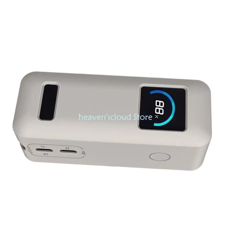 

Y88B Washable Silicone Cover For Prime65W 9600mAh Powerbanks Travel Essential Shell