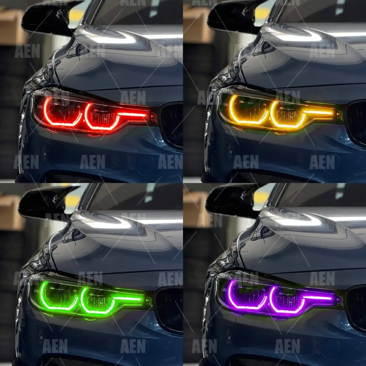 CSL Angel Eyes DRL LED Boards For 2016-2018 BMW 3 Series 318i 320i 320e 340i 330i 328i LCI LED Headlight 63117419615