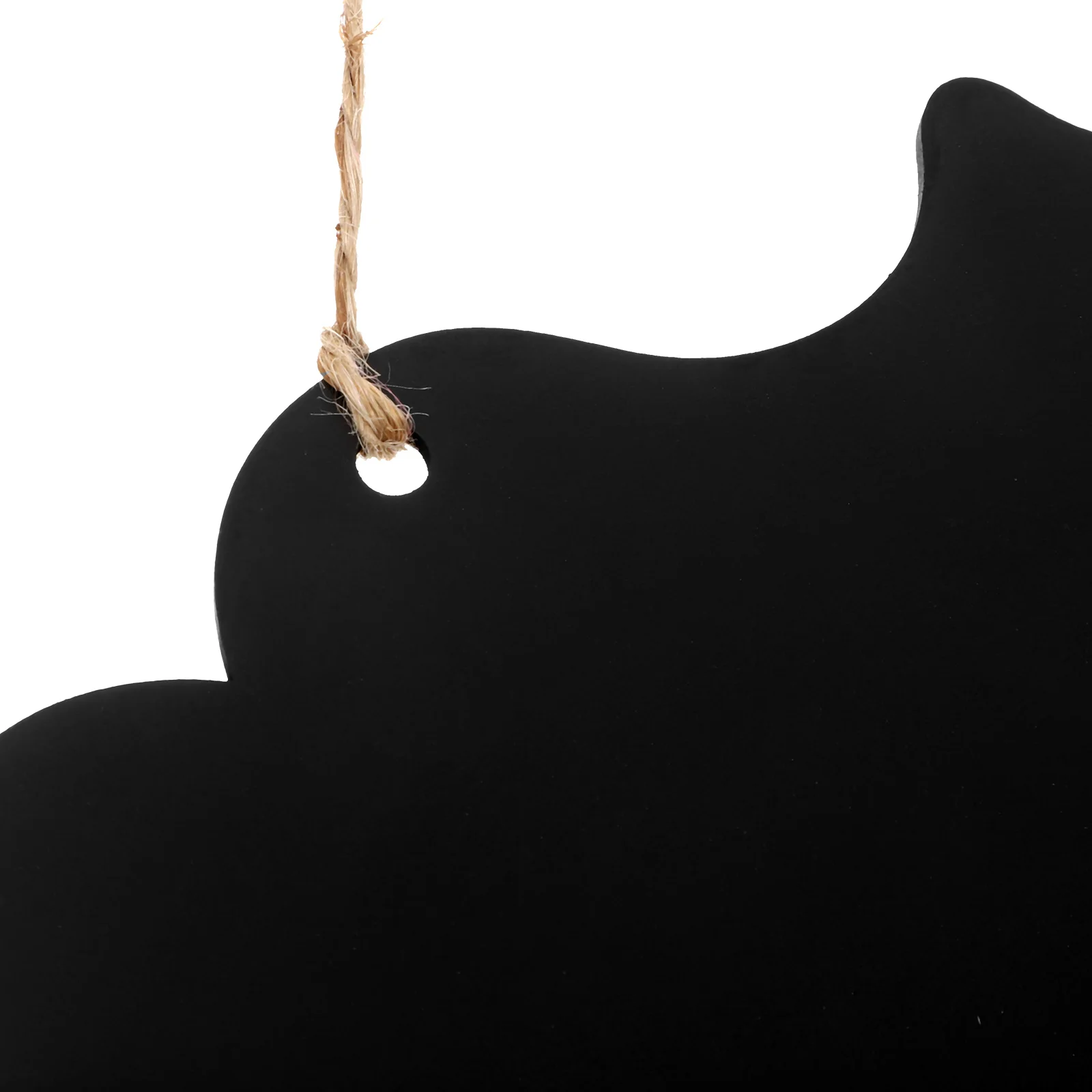 Двусторонняя подвесная деревянная доска для сообщений, декоративная доска для заметок для домашнего офиса, сада, ресторана