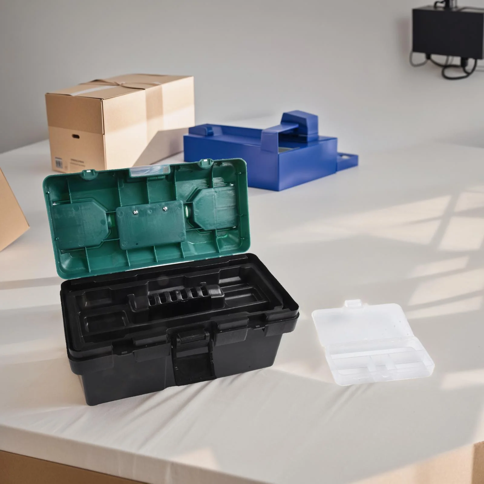 comfortable-handle-electrical-repairs-case-convenient-storage-easy-access-ergonomic-handle-lightweight-design-pp-material