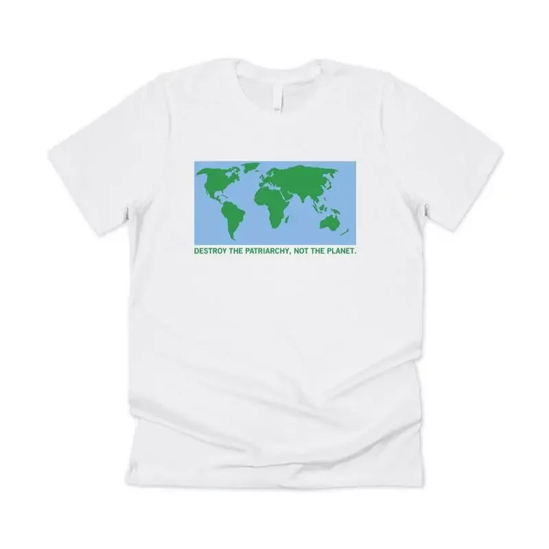 Destroy The Patriarchy Not Planet T Shirt Climate Change Mother Earth