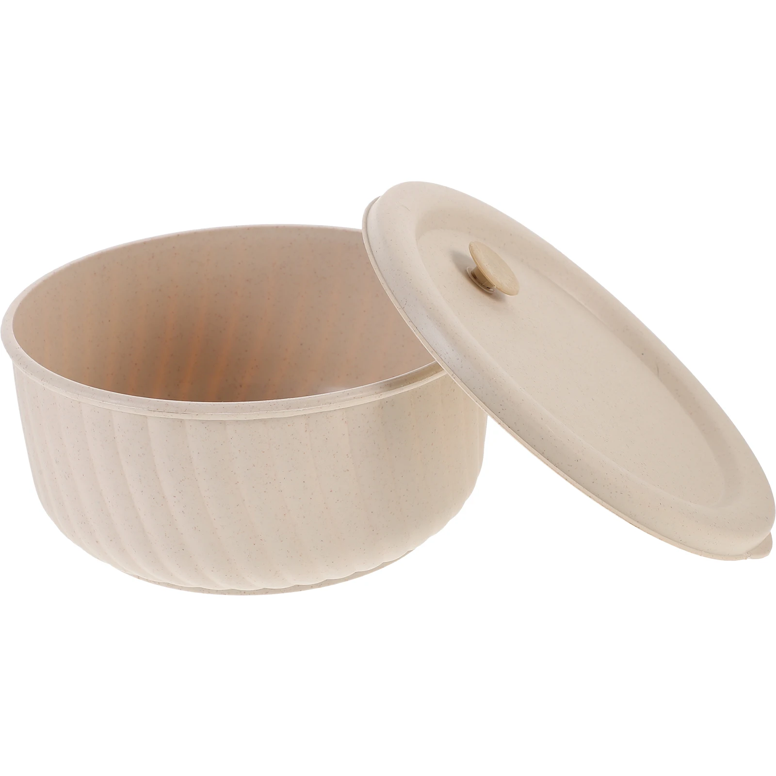 

Reusable Single Bowl Plastic Containers Office Use Portable Food Box Fruit Vegetable Snack Storage