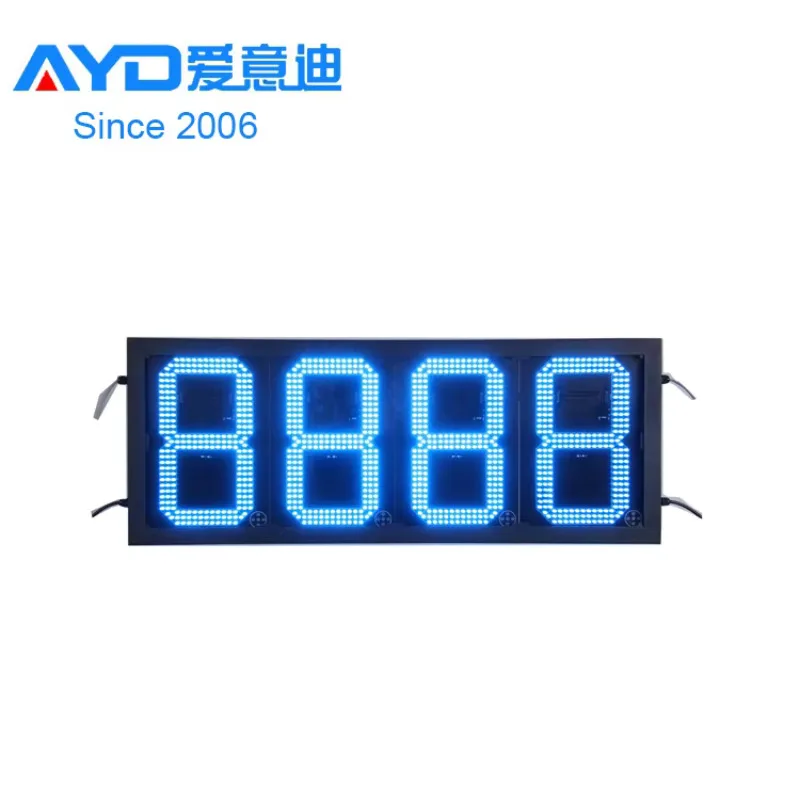 

12inch Adjust Brightness REGULAR Electronics LED Scoreboard Gas Station LED Price Sign 7 Segment LED Display