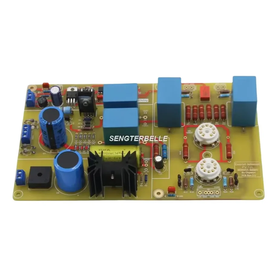 Hifi 12AU7 Tube Stereo Preamplifier Board Base On Conrad-Johnson PV12 Preamp Circuit