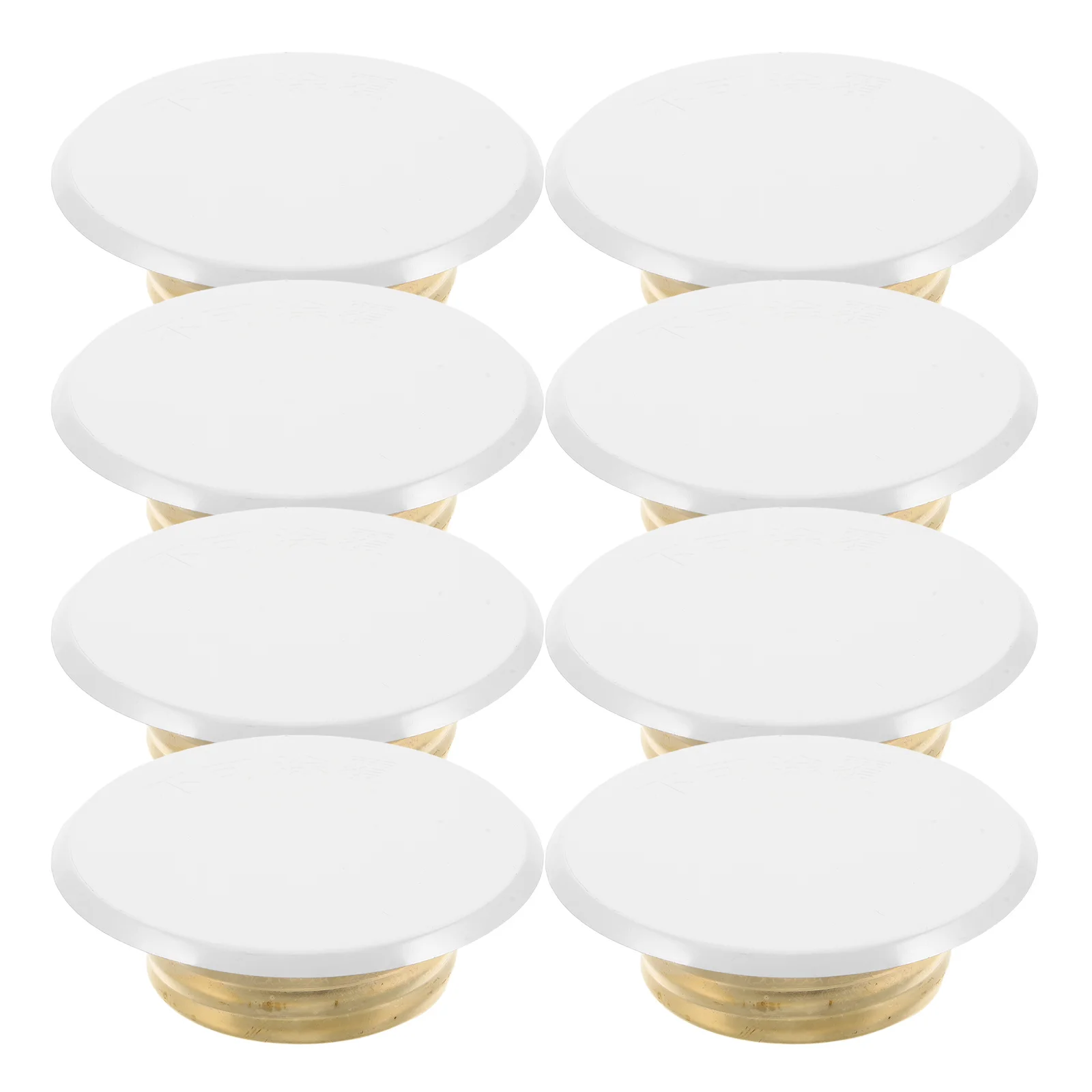 8 قطعة غطاء الرش الحريق لوحات أخفى سقف مسطح جدار قبعات مقاومة للحرارة الرش رئيس حماة للمنزل مكتب #5