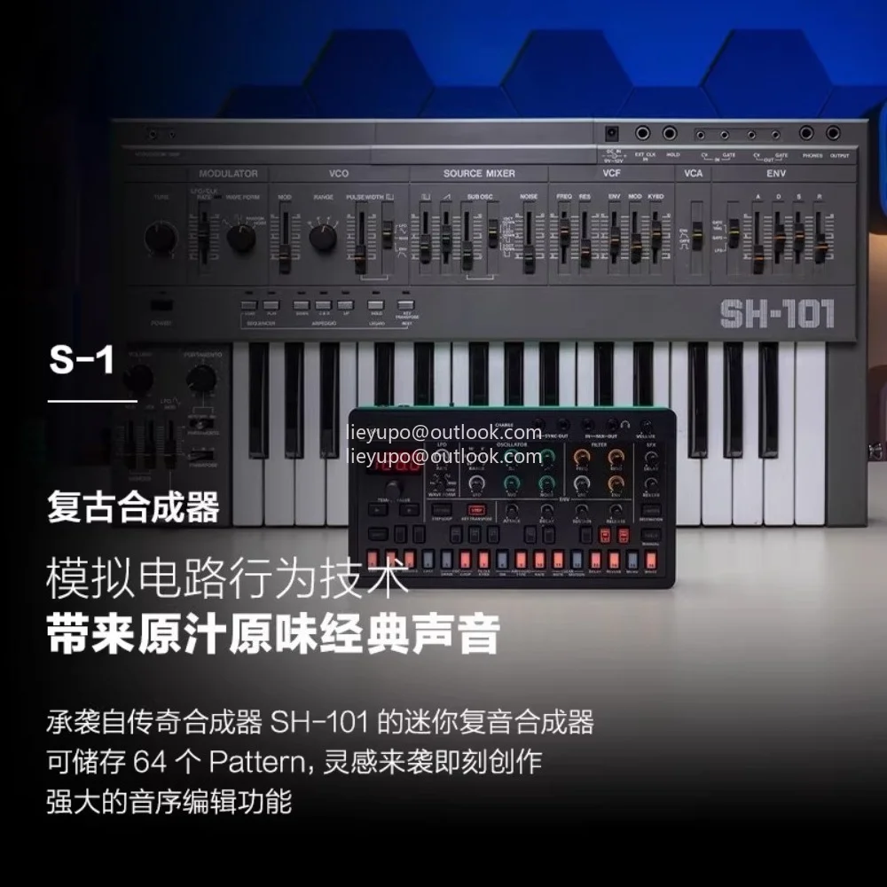 Aira Compact Series Tragbarer Synthesizer, Studio-Musikzubehör, T-8 Beat Machine, E-4 Tuner, J-6 Chord Synthesizer