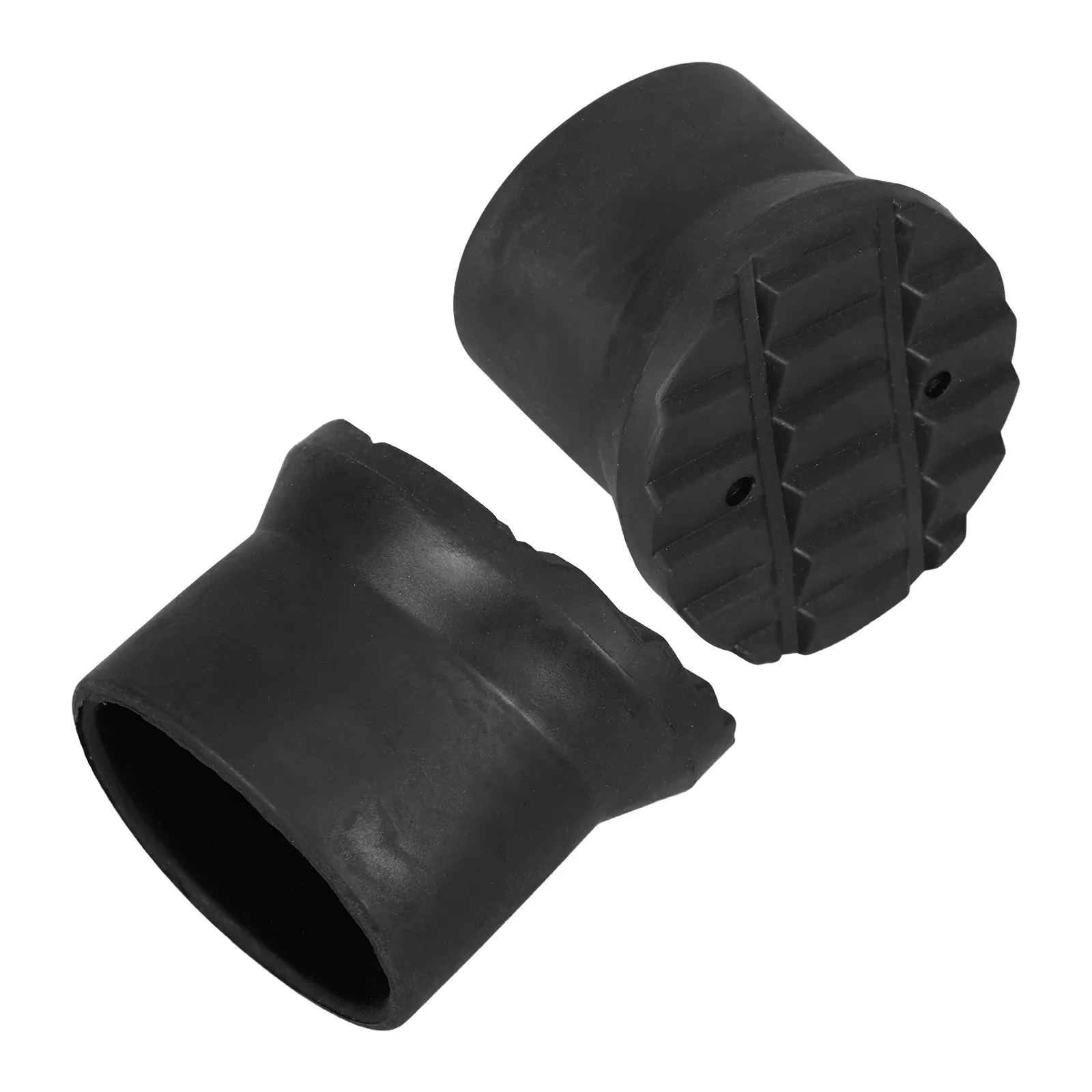 2Pcs Ladder Feet Replacement Non Slip Plastic Covers Folding Ladder Pads Cushion Protectors Antiskid Stabilizer Pads 1.89inch Id
