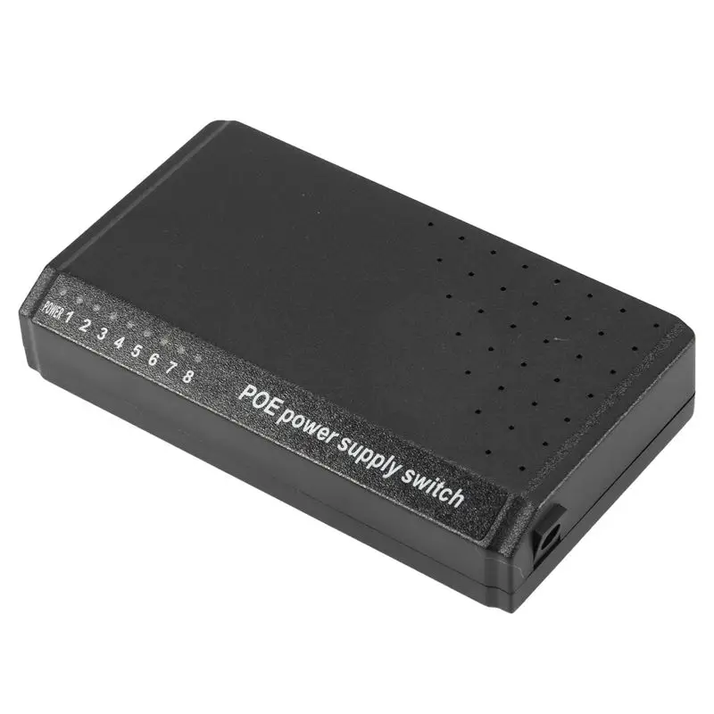 Exquisite-10X 8 Ports 6+2 POE Switch Injector Power Over RJ45 Ethernet Without Power Adapter Family Network System For Cameras
