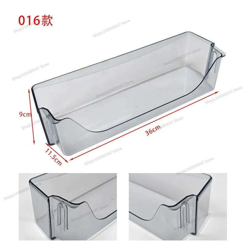 For Refrigerator Door Shelf Bottle Rack Storage Box Side-by-Side Fridge Freezer