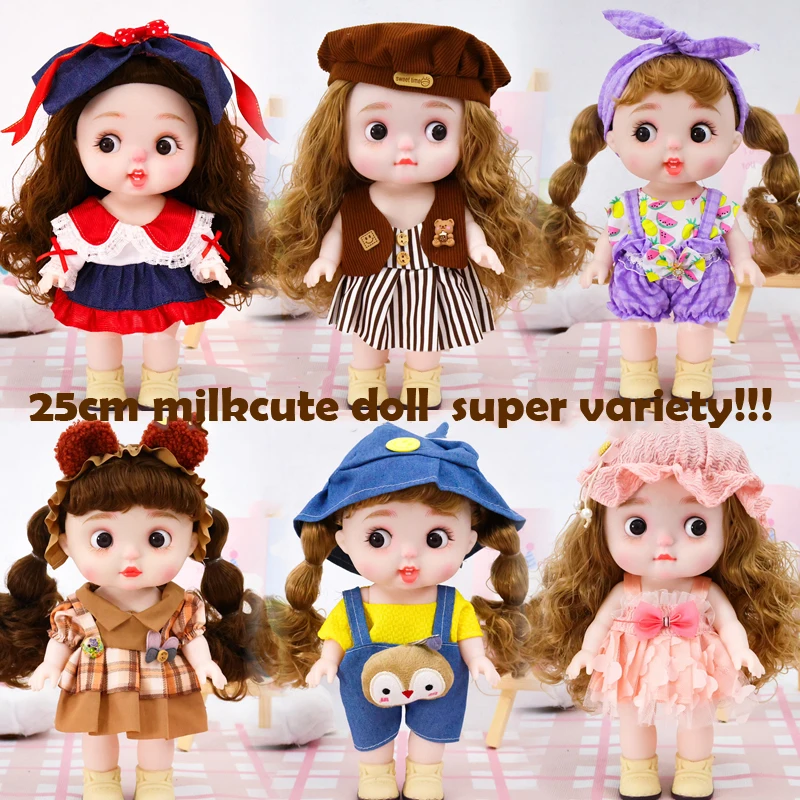 

Куклы, игрушки, кукла с большой головой, милый детский праздничный подарок, куклы Новорожденные для девочек, куклы для девочек 25 см, игровой домик для полных детей, Сменный Набор