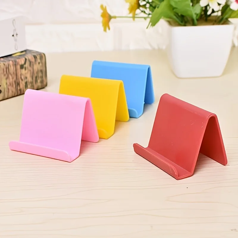 

3pcs Random Color Tabletop Phone Stand, Original Nightstand Desktop Film/Tablet Stand Phone Support ﻿