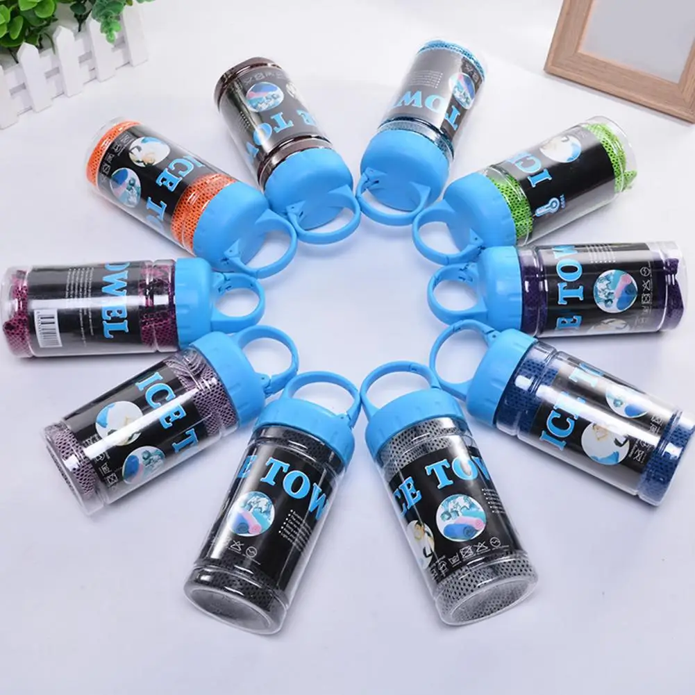 Outdoor Activity Towel Towel for Neck Face Quick Dry Ice Towel 90x30cm Summer Heat Relief Wrap Sports Workout Recovery Accessory