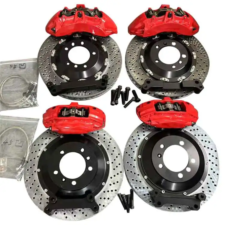 6 Pot GT6 Brake Caliper Kit Big Brake Kit Front 18 Inch Wheel for Land Rover Jaguar Aston Martin