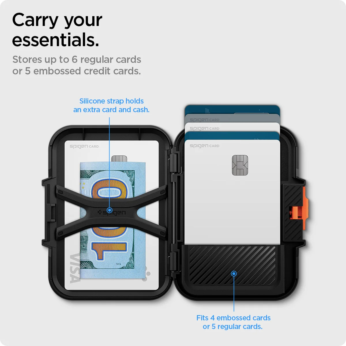 Magnetyczne etui na karty Spigen Lock Fit (MagFit) do MagSafe — zdjęcie 4