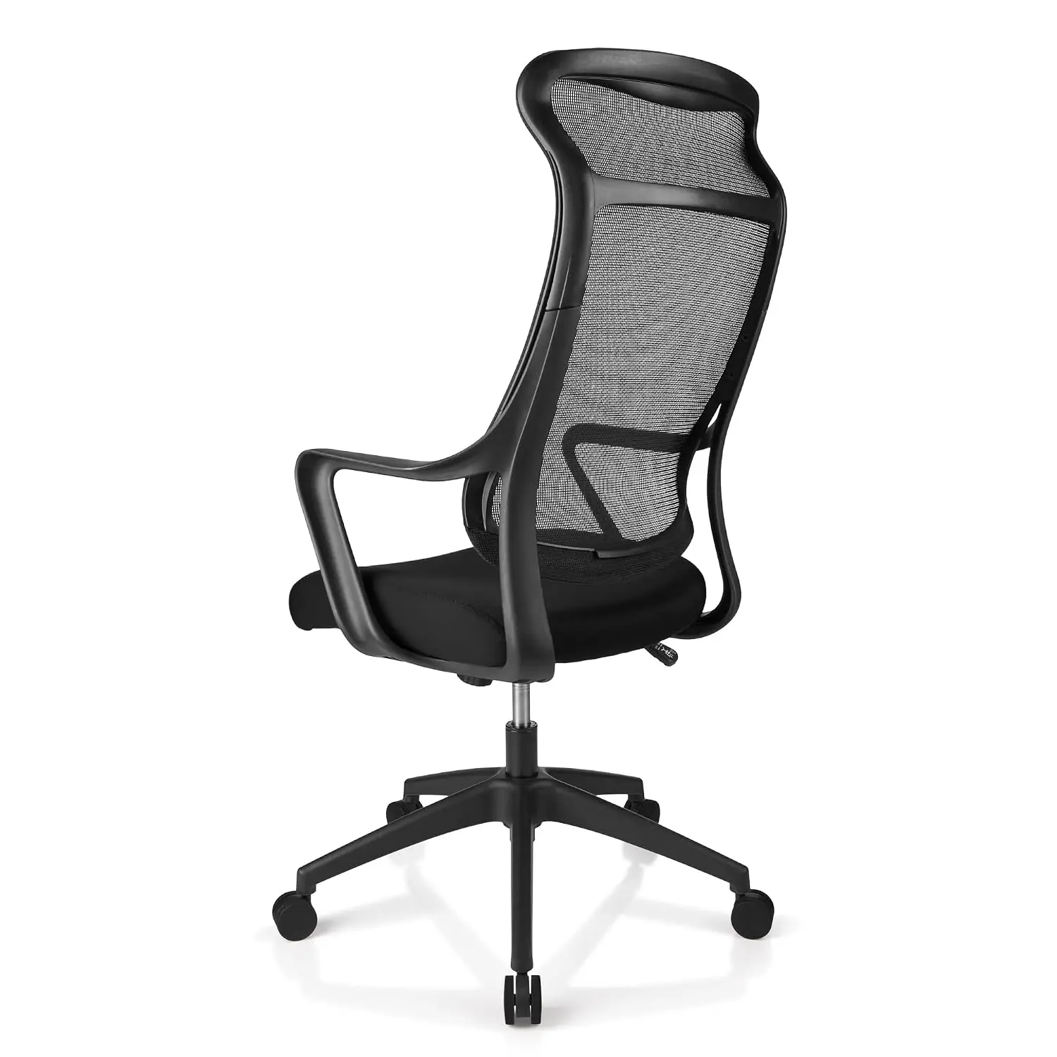 Mesh High-Back Office Task Chair with Lumbar Support, Adjustable Height & Armrests for Home Desk, BIFMA Certified, Customized