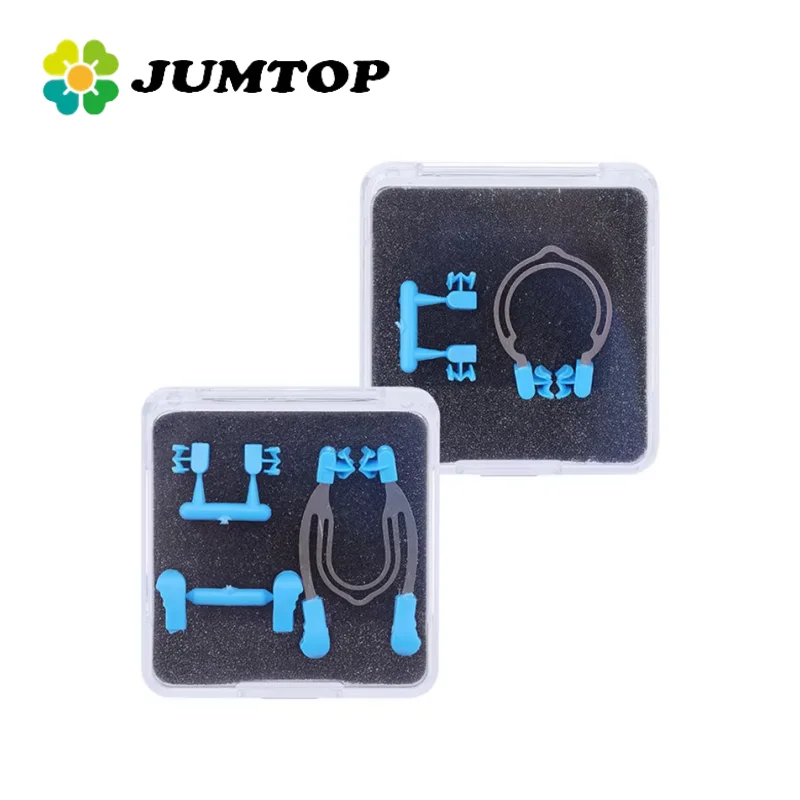 JUMTOP Dental Matrix Sectional Contoured Metal Spring Clip Rings Dentist Tools Lab Instrument Autoclave 121℃