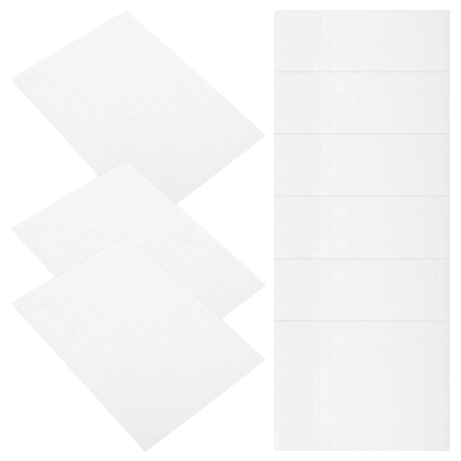 100 Sheets Cold Lamination Film Laminated Self-adhesive Reflective Pvc Facial Tissue Bins Laminating