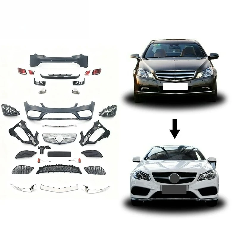 

Sleek-Designed ForMercedesBenz E Coupe W207 C207 Dynamic PP Plastic Body Kit 2009-2013 Upgrade To 2014-2017