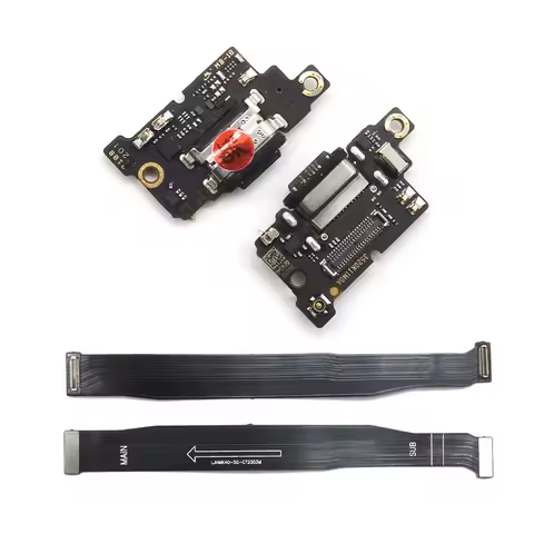 For Xiaomi POCO F3 Redmi K40/ K40 Pro USB Charging Board Connector Plug Port Dock With Mainboard Motherboard Flex Cable