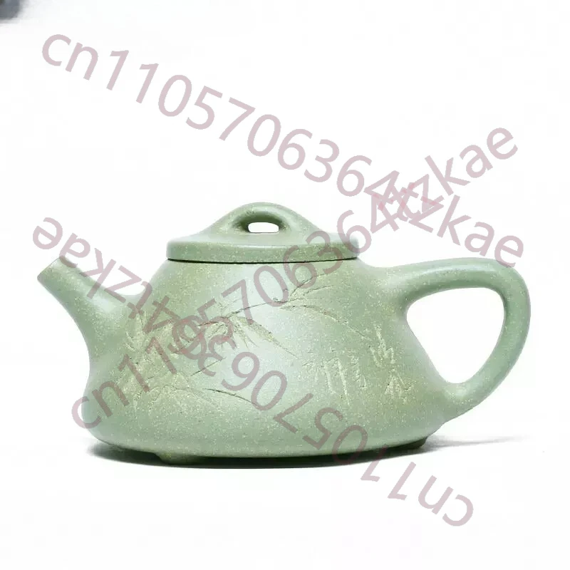 

Classic Yixing Purple Clay Teapots Raw Ore Bean Green Mud Beauty Tea