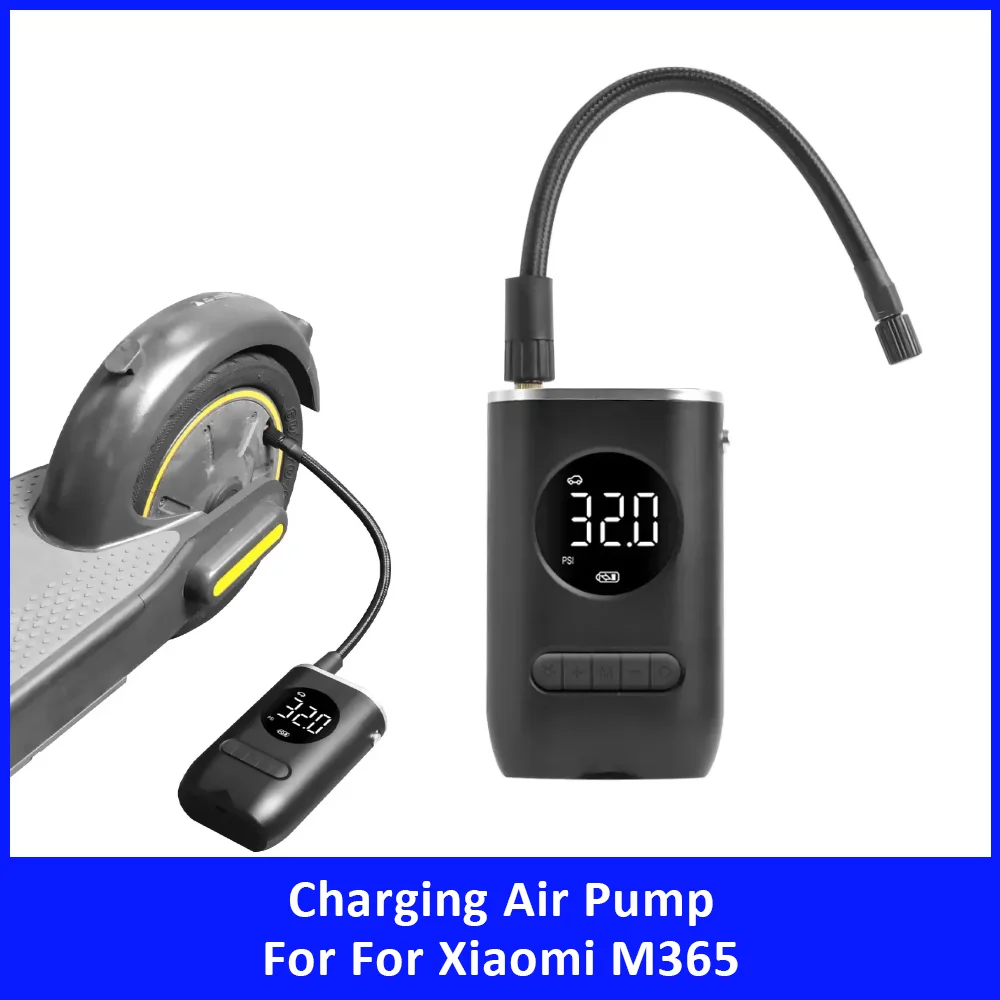 

Multifunctional Wireless Electric Inflator Air Compressor for Xiaomi M365 for Ninebot Electric Scooter Tire Emergency Pump Parts