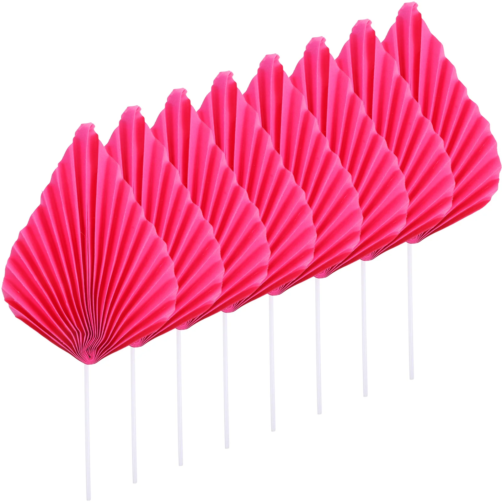 

10Pairs Palm Leaf Cake Decoration Picks Unique Tropical Design Birthday Cupcake Toppers Dessert Insert Cake Decor