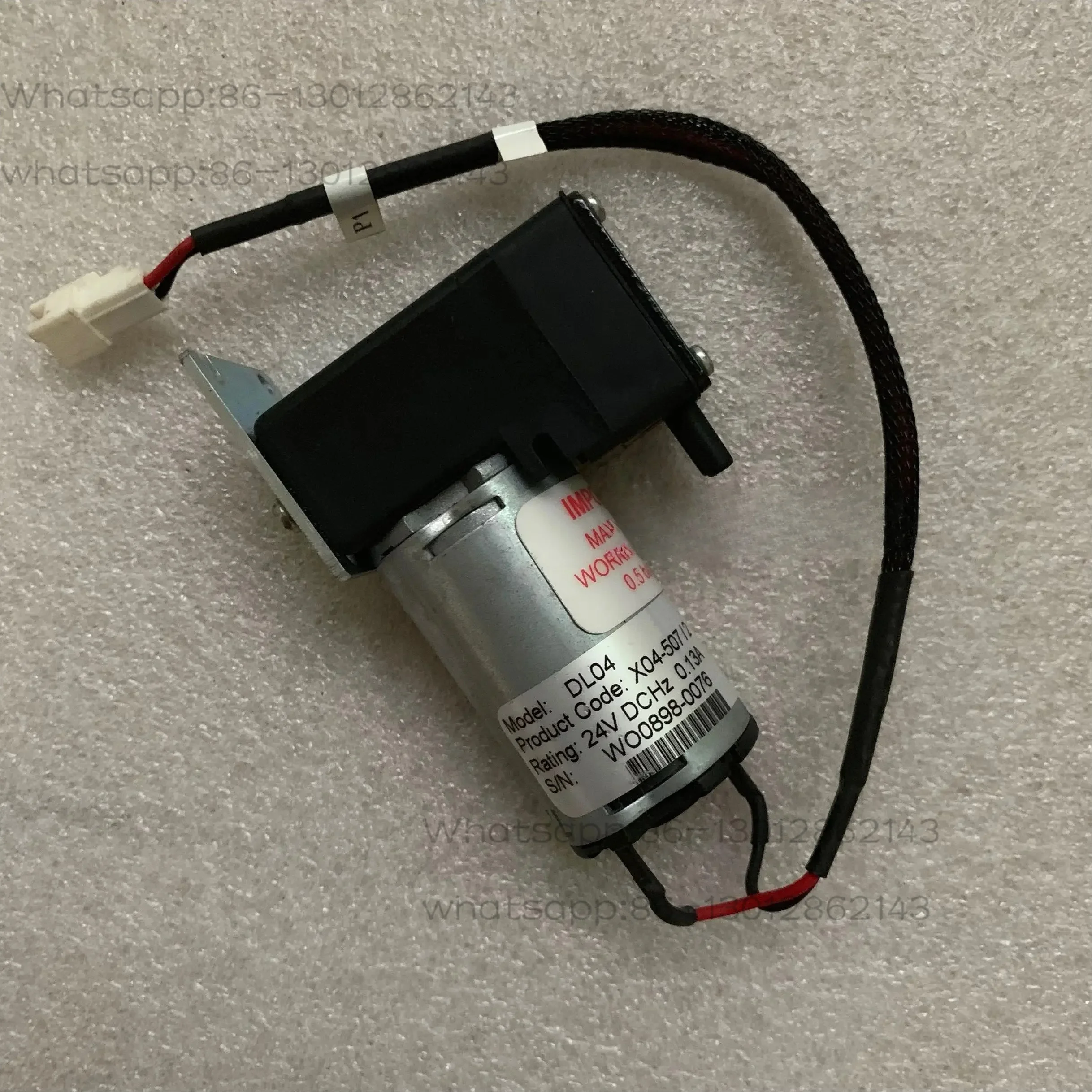 DC diaphragm water pump/biochemical pump DL04 DC24V 0.13A