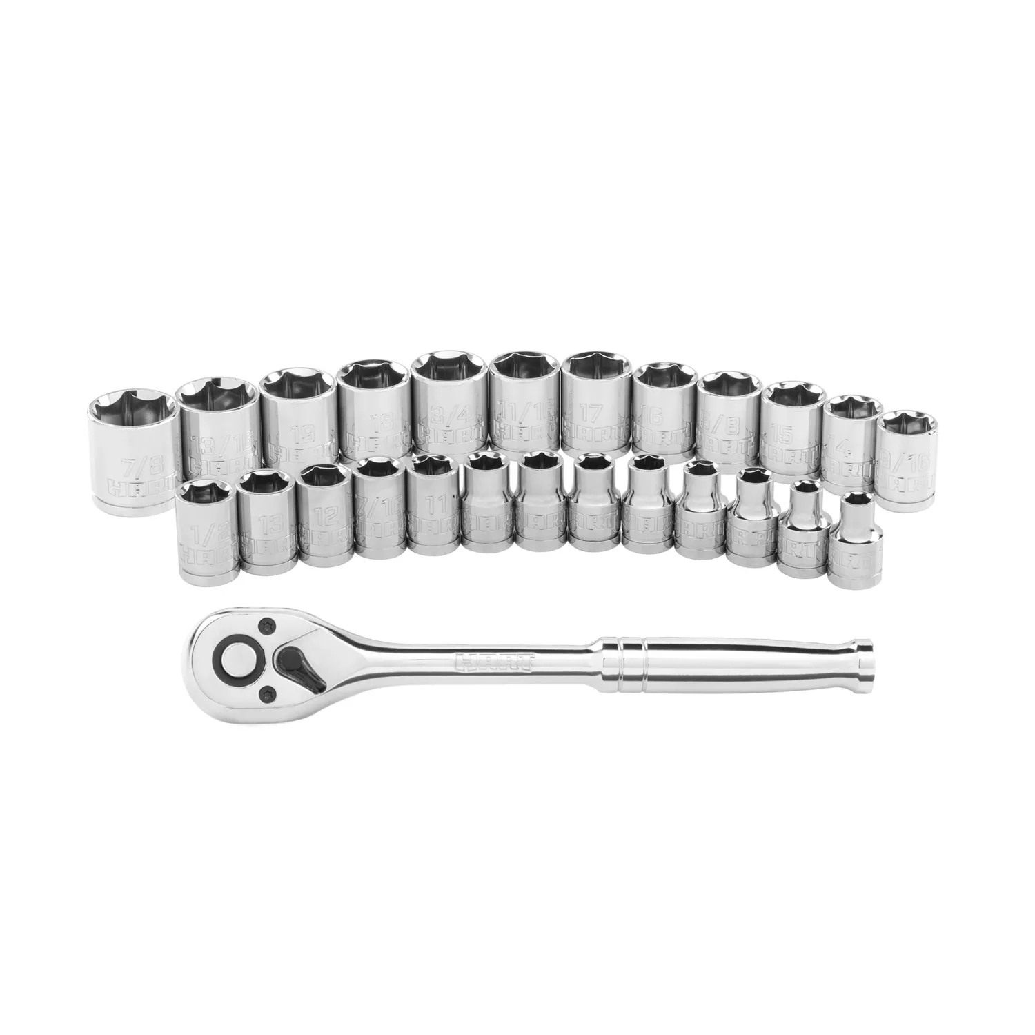 NEW 26-Piece 3/8-inch Mechanics Tool Set, Chrome Finish