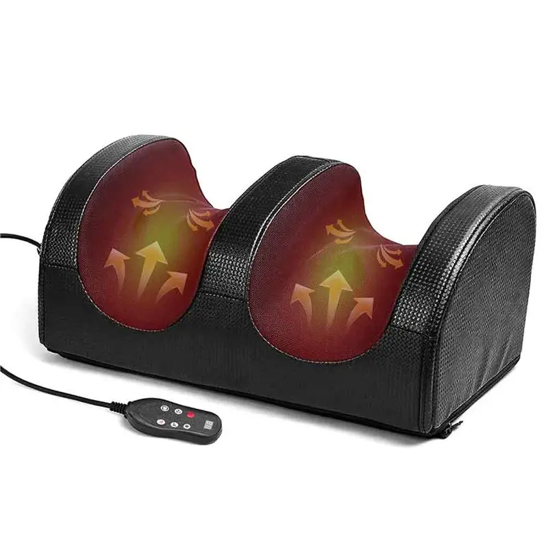 A55X-Foot And Calf Massager With Heating Function And Massage Roller, Relaxes Leg Muscles For Home Or Office UK Plug
