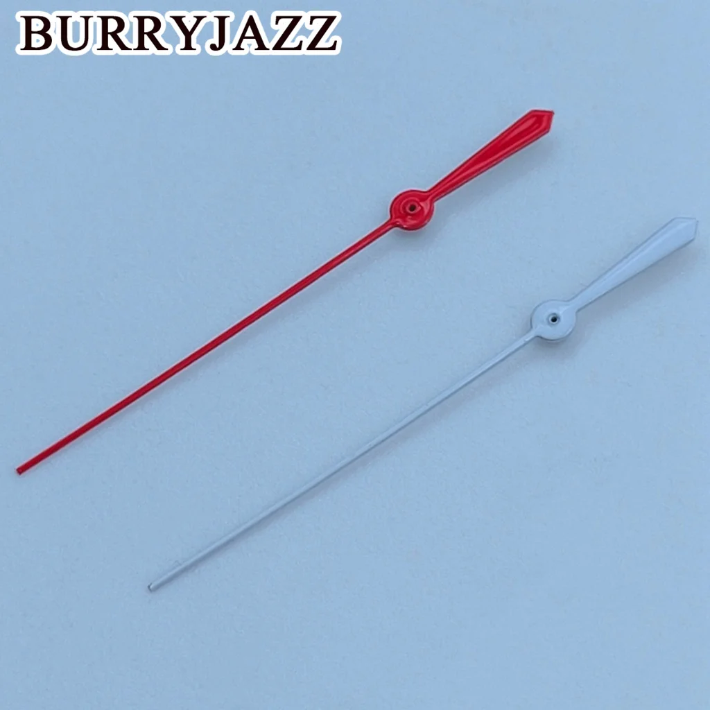 BURRYJAZZ NH35 NH36 NH38 7S26 7S36 4R35 4R36 Watch Hands Red White Silver Hands Green Luminous