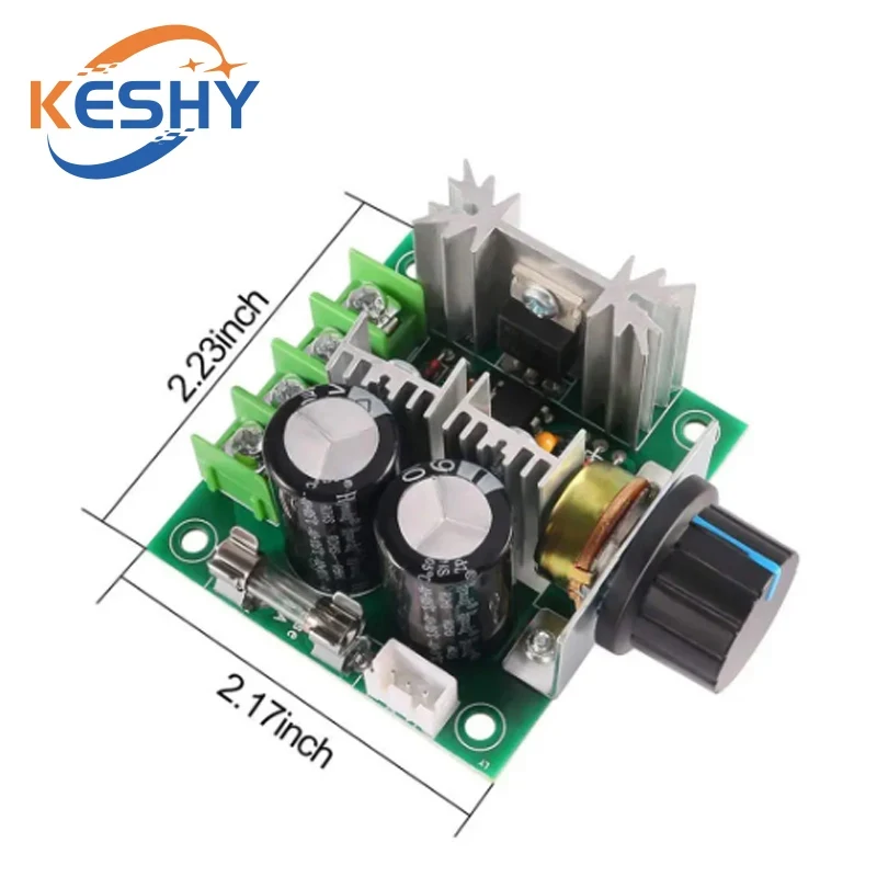 DC 12-40 V 12 V-40 V 10A PWM Motor Snelheidsschakelaar Controller Volt Regulator Dimmer