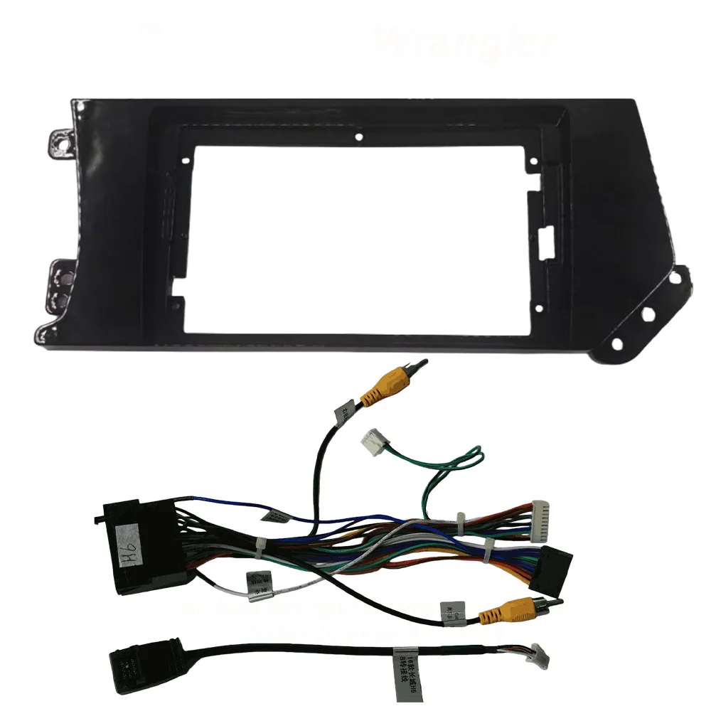 Car Frame Fascia Adapter Canbus Box Decoder Android Radio Dash Fitting Panel Kit For Great Wall Haval F7