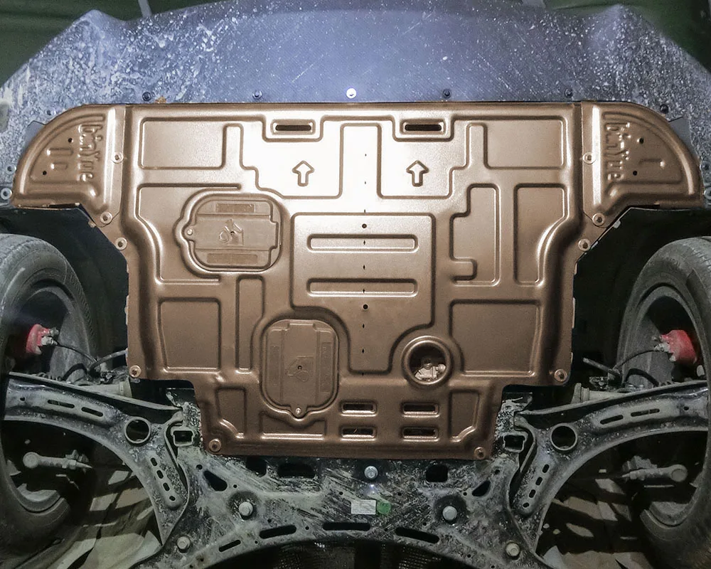 Para Geely Coolray ‌ ‌   2019-2020 1.0T 1.5T debajo del protector del motor protector contra salpicaduras guardabarros placa de cubierta guardabarros Protector