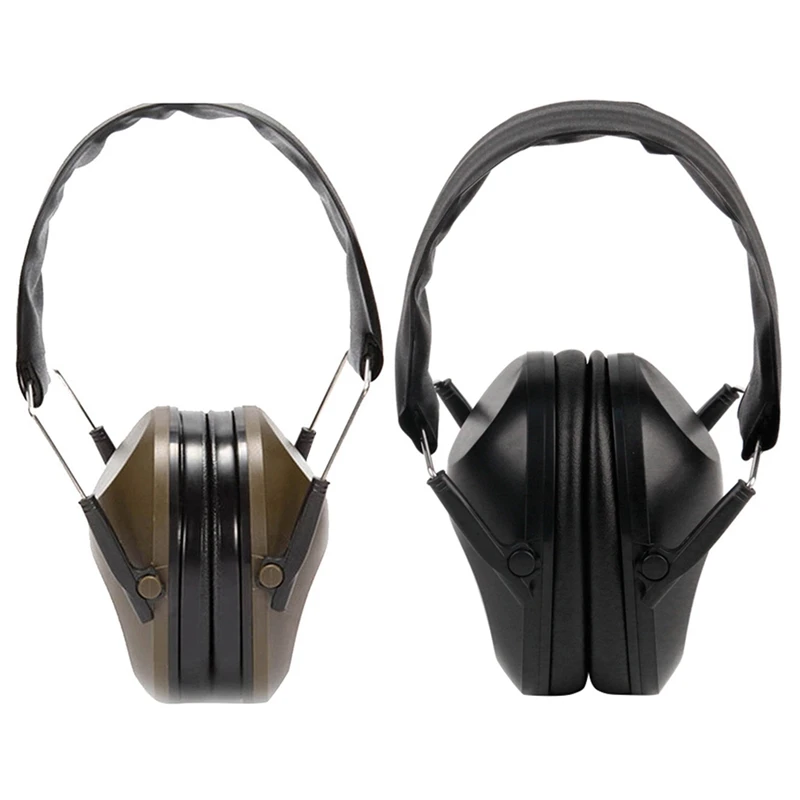 A01E-Foldable Hearing Ear Protection Hunting Sports Ear Muff Noise Cancelling Earmuff Ear Protection Ear Plugs