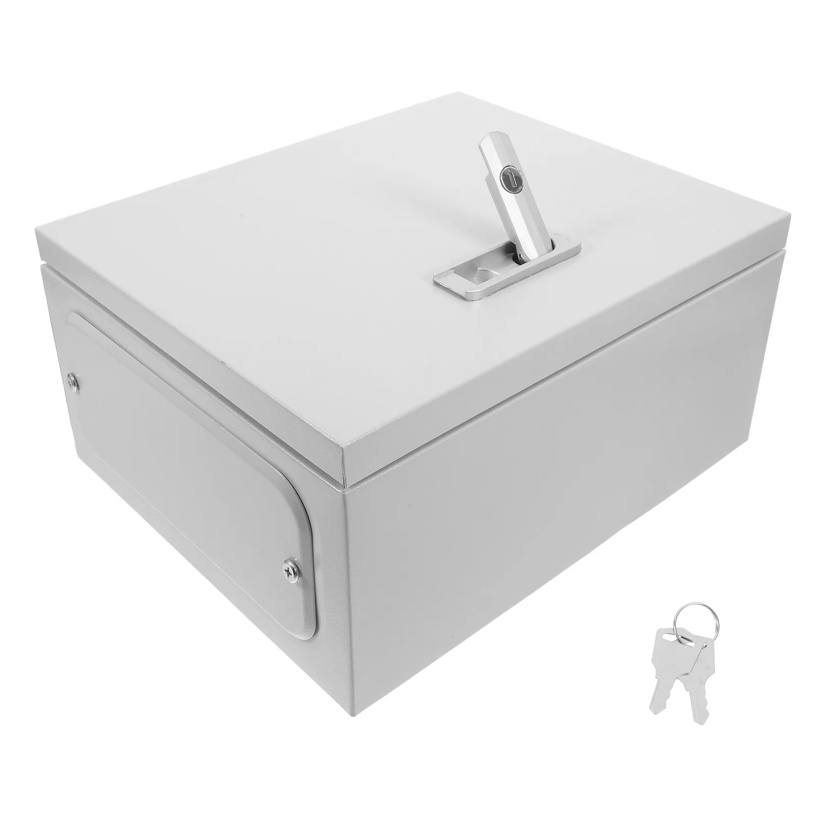 

Outdoor Waterproof Electrical Box Wall Mount Metal Junction Box Universal Electric Equipment Enclosure Box With Safety Lock