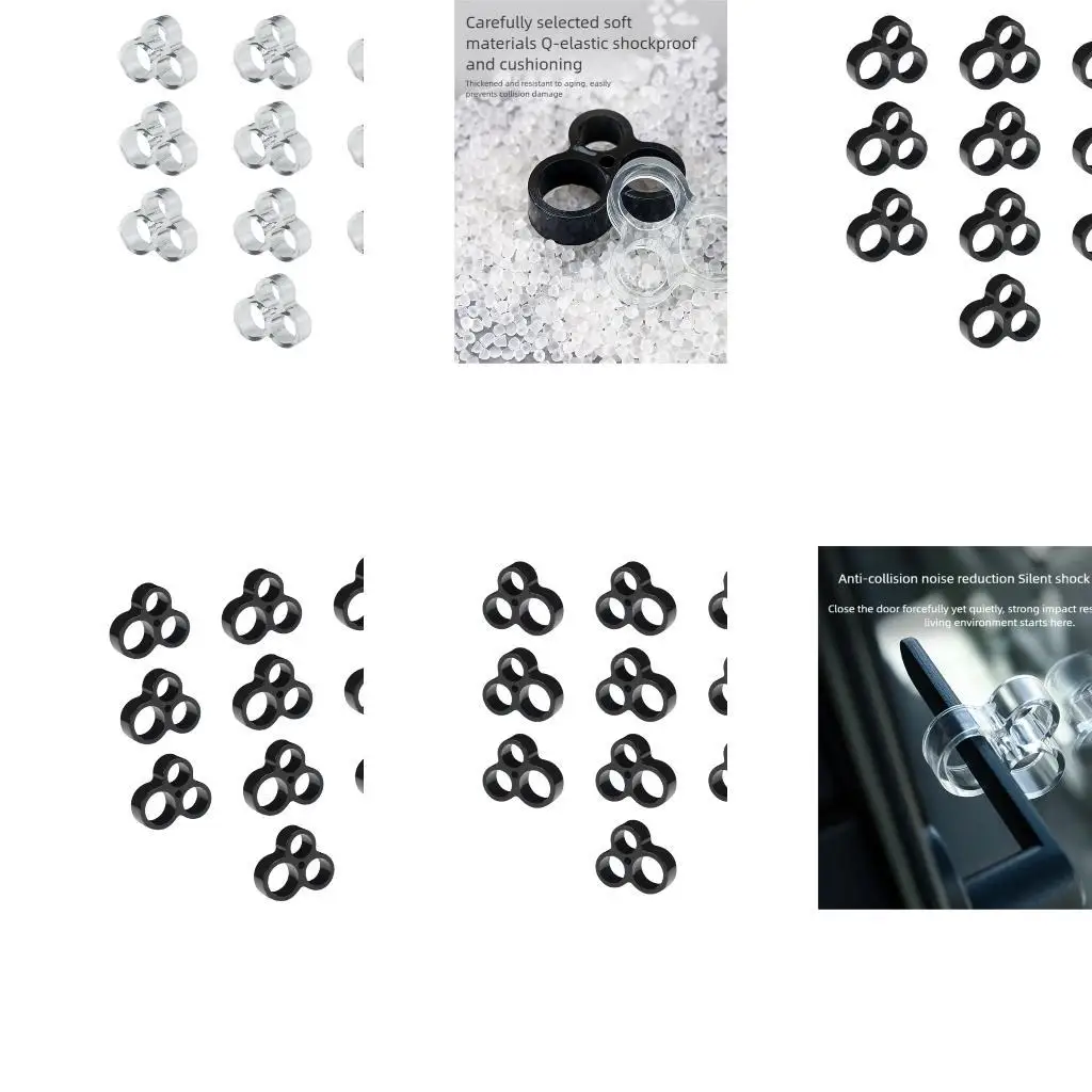 

R9UF Stable Structure Plain Door Buffer Space Savers Door Guard Door Buffer for Bedroom/Bathroom