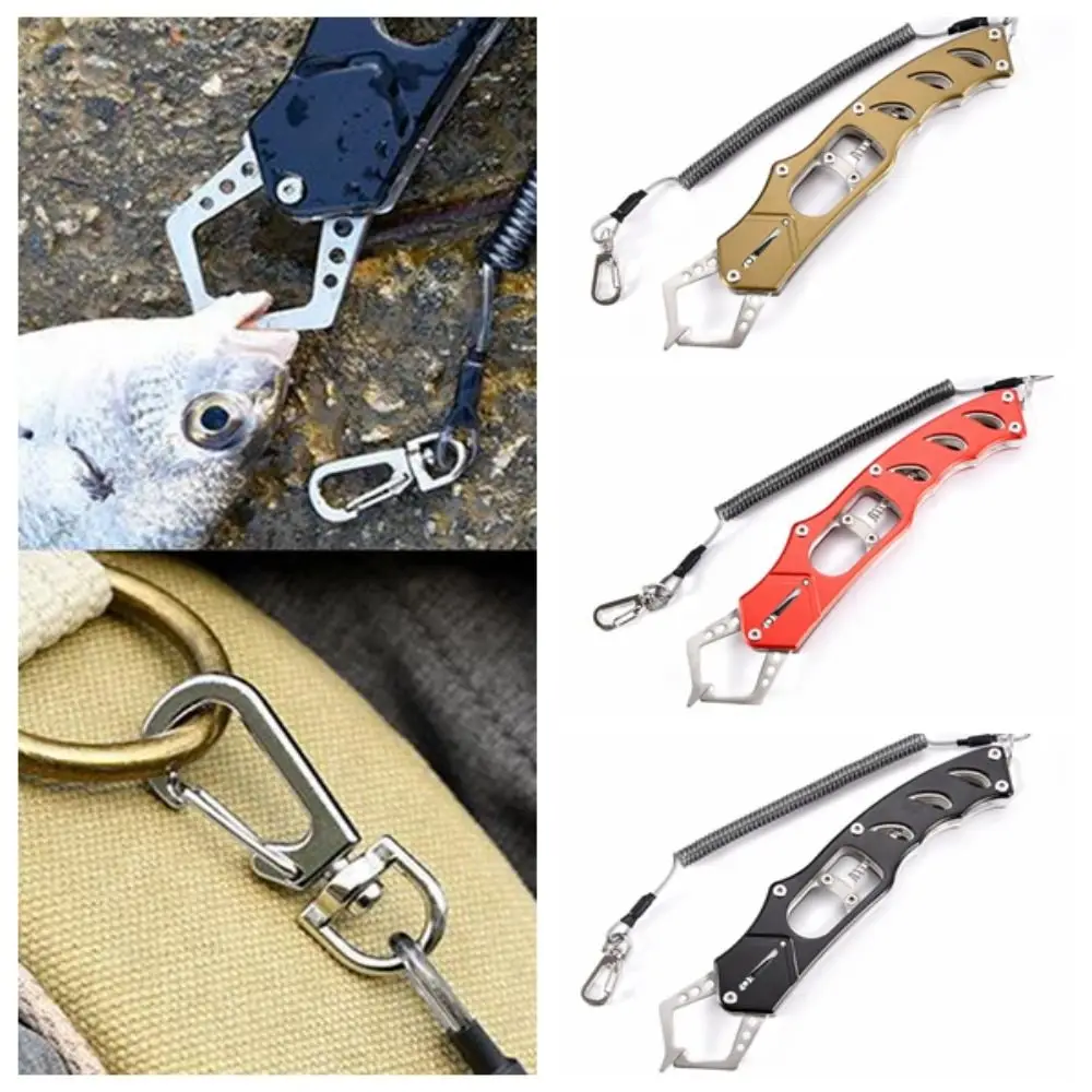 

Multifunction Fish Pliers Metal Fishing Tongs Gripper Portable Outdoor Gear Accessories