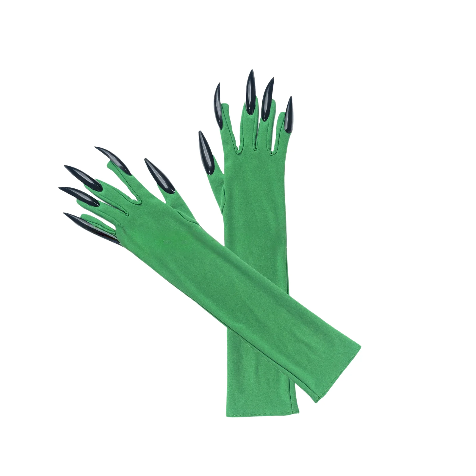 映画エルファバコスプレグリーン手袋爪付きメガネセット大人女性コスプレ衣装アクセサリーハロウィンパーティー小道具