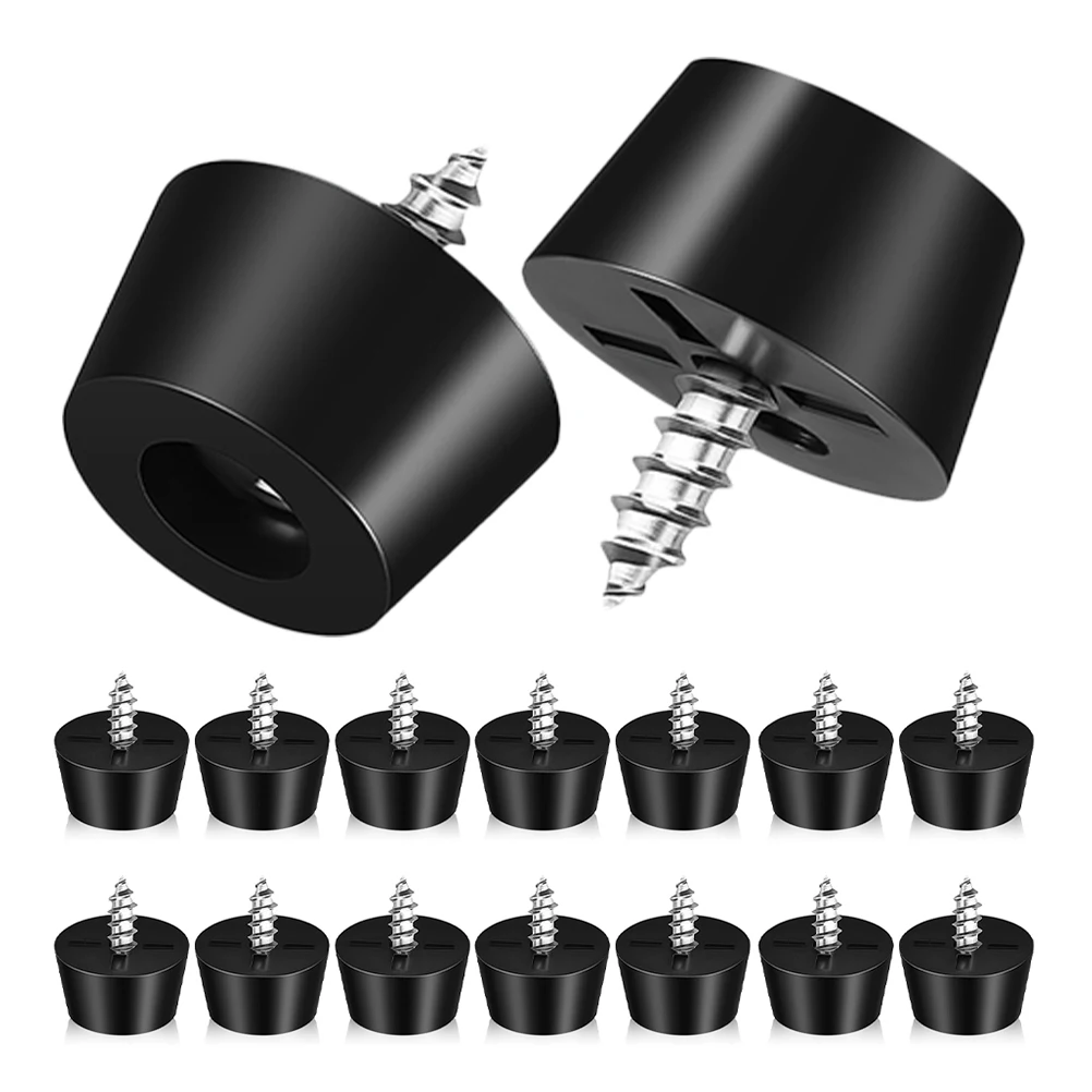 

100pcs Rubber Furniture Feet 12x8x7MM Shock Absorbing Anti Skid Pads for Chairs Tables Electronics Protectors Leg Levelers
