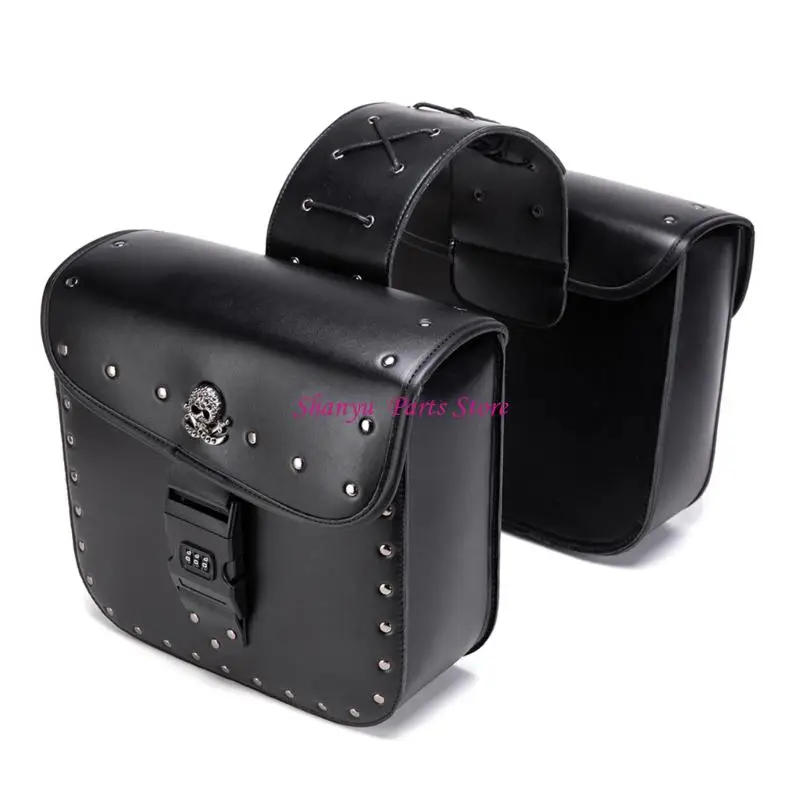 

Просторные водонепроницаемые мотоциклевые седельные сумки с безопасным комбинированным замком для Rides R6FB