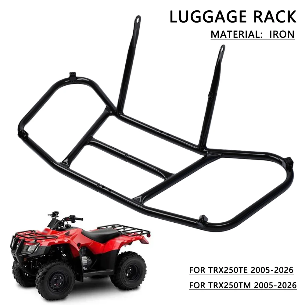 

Motorcycle Front Luggage Rack Iron Accessories Vehicle Body Bracket Support For TRX 250TE TRX 250TM 2005-2026 Dirt Pit Bike