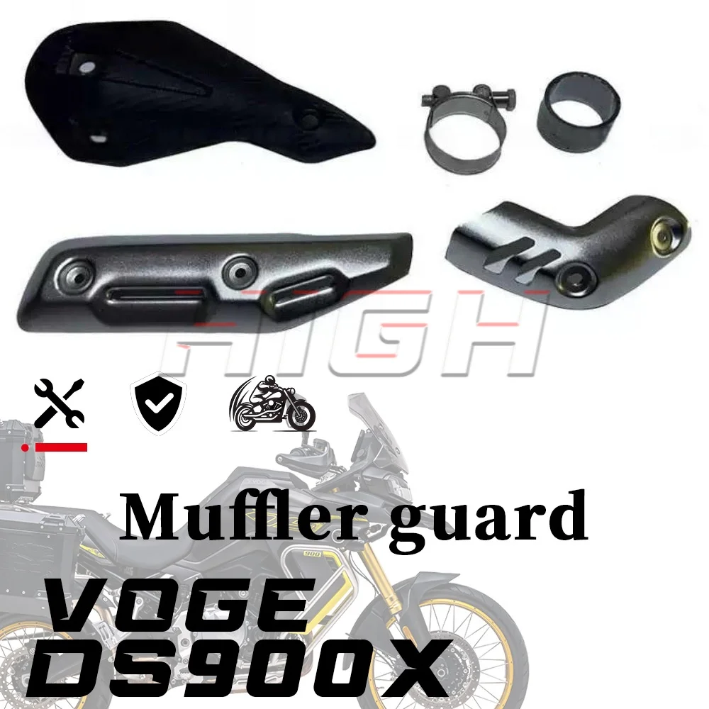 

For VOGE DS900X graphite ring muffler guard connection sleeve front and rear section dsx dsx900 900ds 900 ds