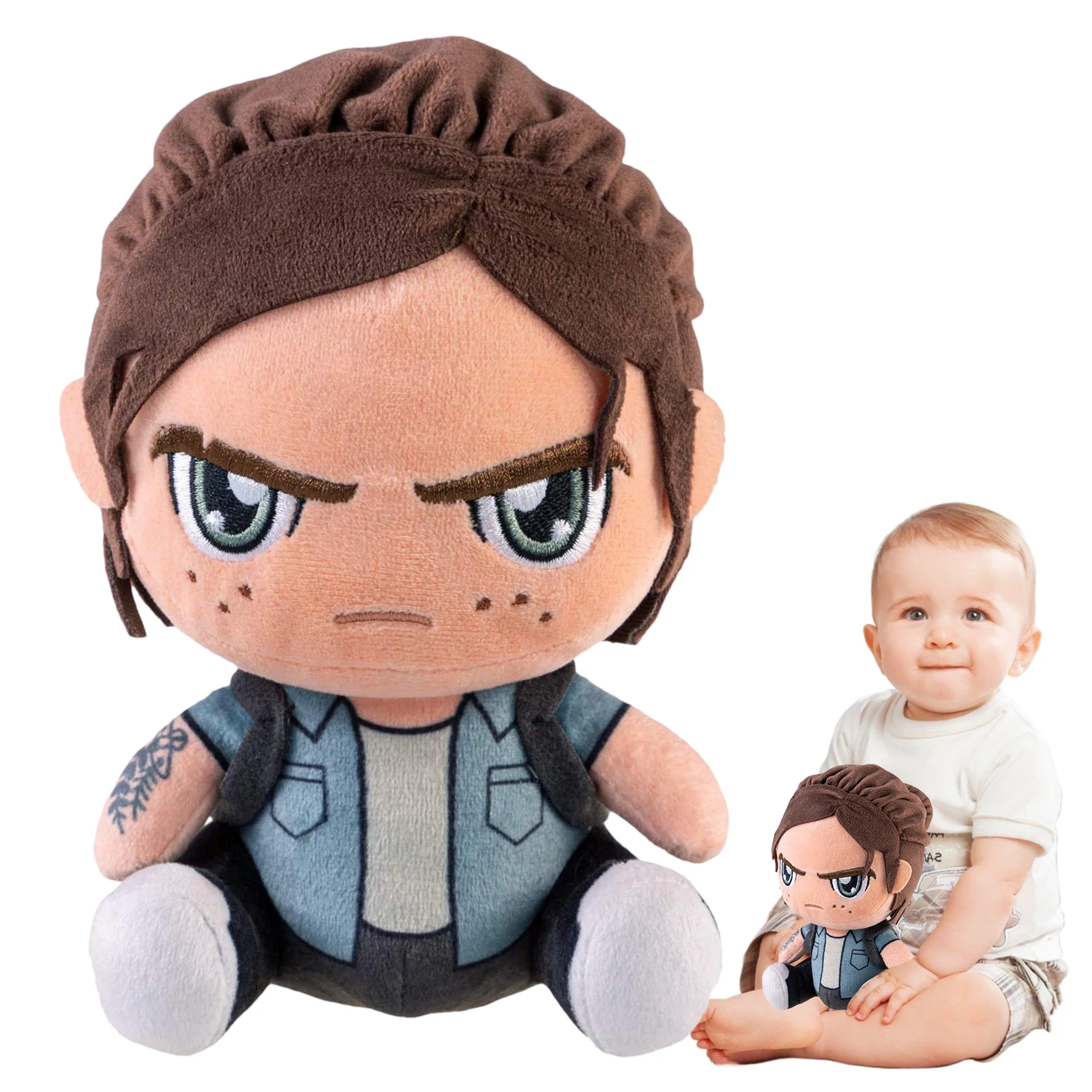 Jouet en peluche The Last Of Us pour enfants, série Anime Joel et Ellie, jeu Rick, cadeau d'anniversaire et de Noël, jouets populaires, 2023