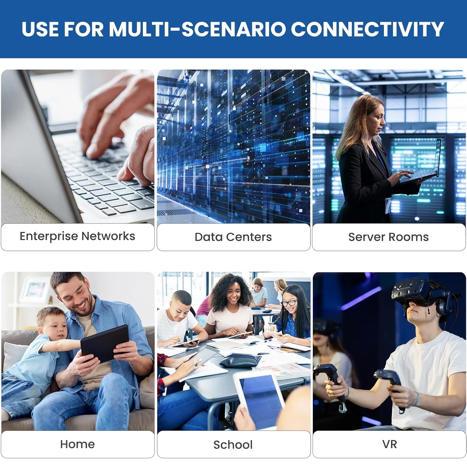 สายแลน FENVI Cat 8 RJ45 สำหรับเครือข่ายอีเธอร์เน็ต ความเร็วสูง 10G สายแลน Cat8 สำหรับพีซี แล็ปท็อป PS5 4 เราเตอร์ สาย RJ45
