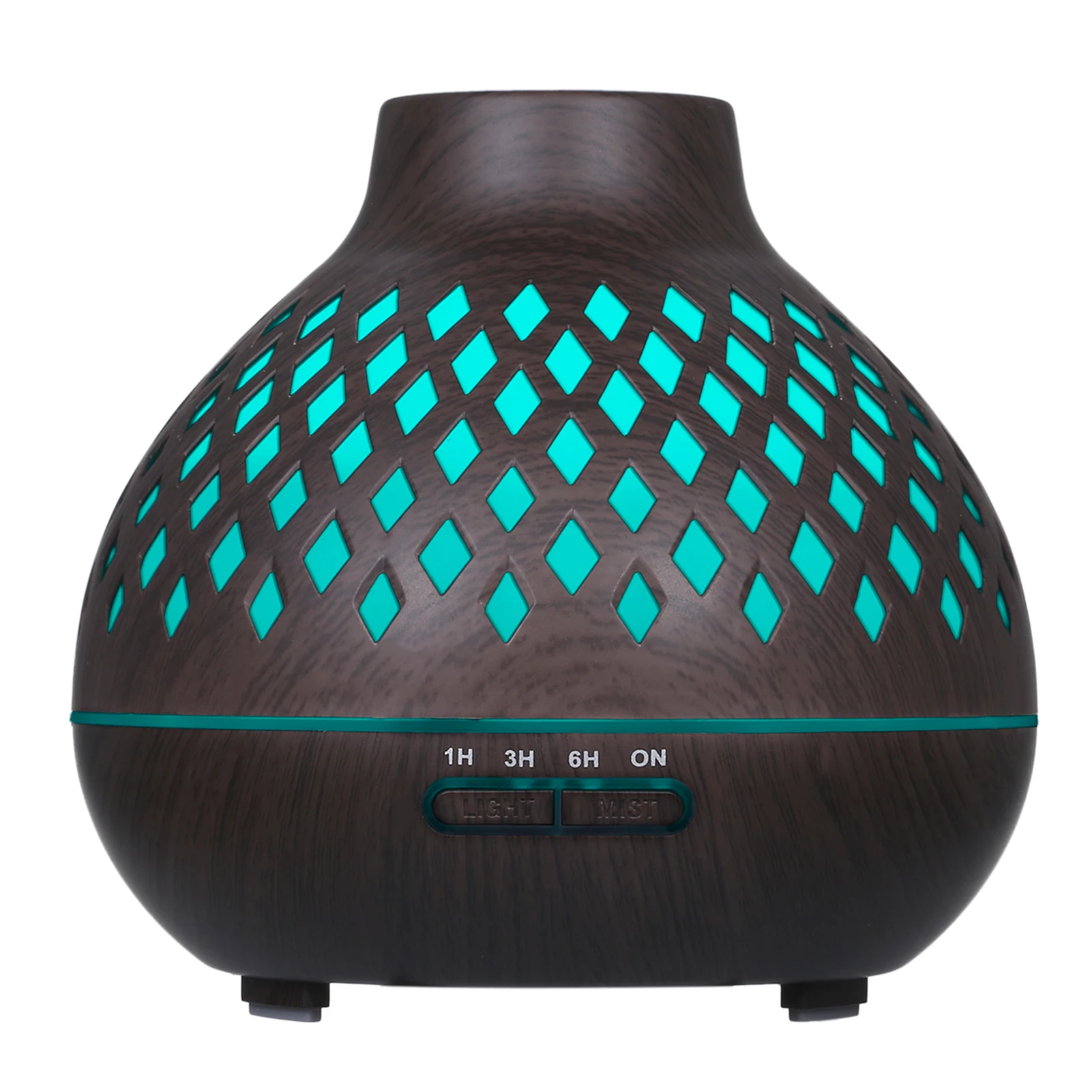 

Ультразвуковой акустический увлажнитель воздуха Decdeal 400 мл, аромадиффузор, генератор тумана с пультом дистанционного управления, 7 цветных светильников